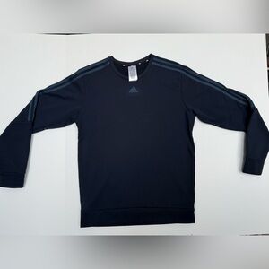 Adidas Dark Blue Crewneck Sweatshirt